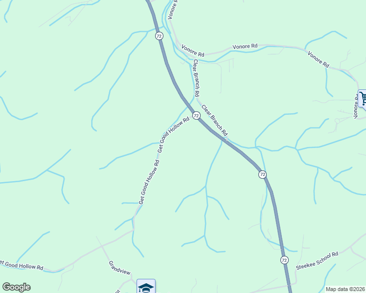 map of restaurants, bars, coffee shops, grocery stores, and more near 630 Get Good Hollow Road in Loudon