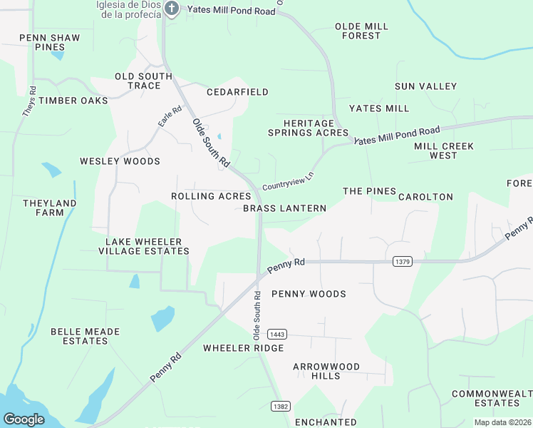 map of restaurants, bars, coffee shops, grocery stores, and more near 6024 Brass Lantern Court in Raleigh