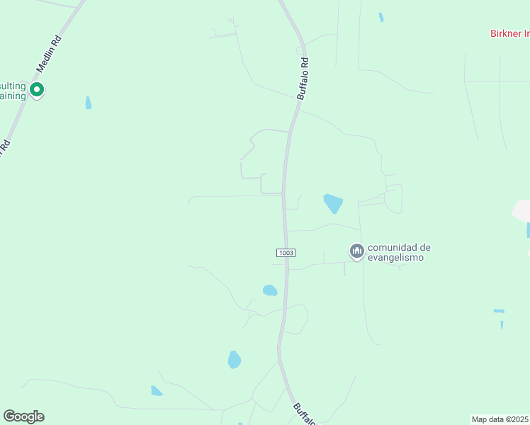 map of restaurants, bars, coffee shops, grocery stores, and more near 15275 Buffalo Road in Clayton