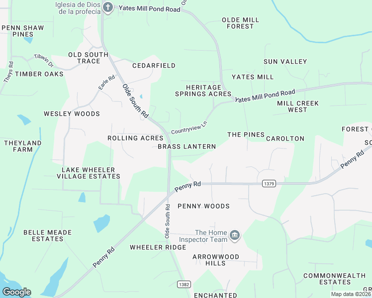 map of restaurants, bars, coffee shops, grocery stores, and more near 6008 Brass Lantern Court in Raleigh