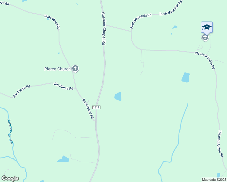 map of restaurants, bars, coffee shops, grocery stores, and more near 1537 Bescher Chapel Road in Trinity