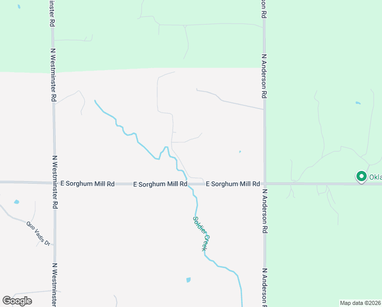 map of restaurants, bars, coffee shops, grocery stores, and more near 12001 East Sorghum Mill Road in Arcadia