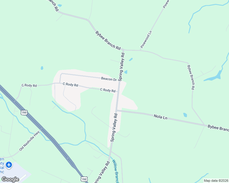 map of restaurants, bars, coffee shops, grocery stores, and more near 805 Spring Valley Road in McMinnville