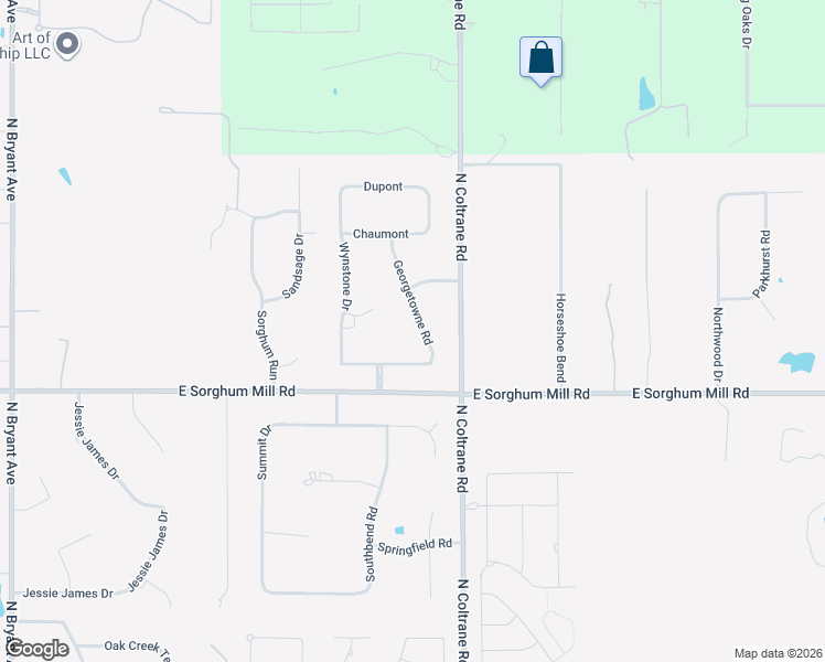 map of restaurants, bars, coffee shops, grocery stores, and more near 2701 Lillehammer Drive in Edmond