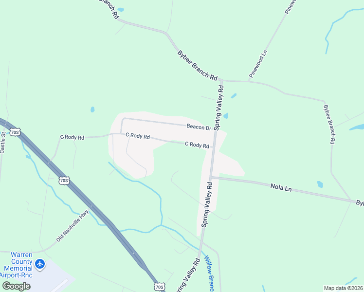 map of restaurants, bars, coffee shops, grocery stores, and more near 1070-1398 C Rody Road in McMinnville