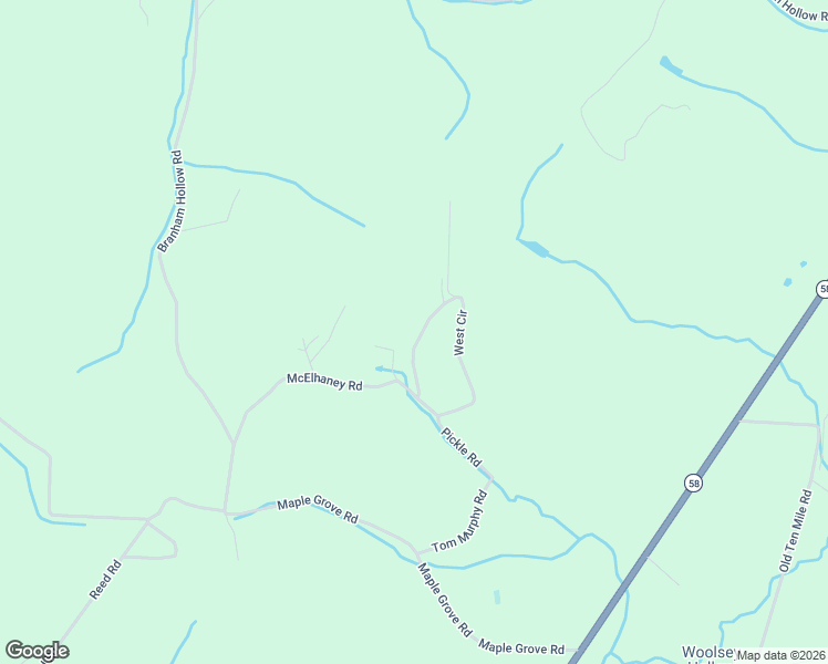 map of restaurants, bars, coffee shops, grocery stores, and more near 510 West Circle in Ten Mile