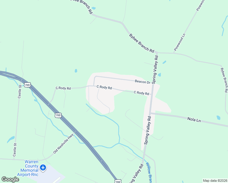 map of restaurants, bars, coffee shops, grocery stores, and more near 1070 C Rody Road in McMinnville