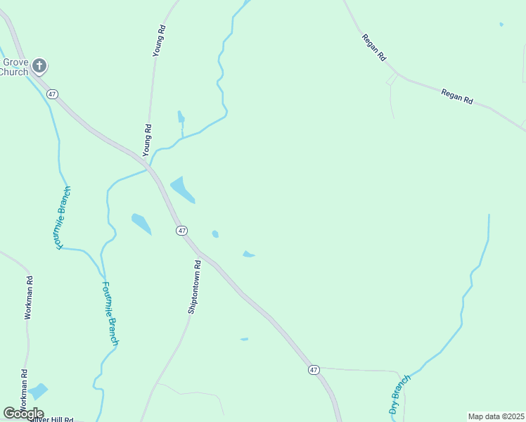 map of restaurants, bars, coffee shops, grocery stores, and more near North Carolina 47 in Lexington
