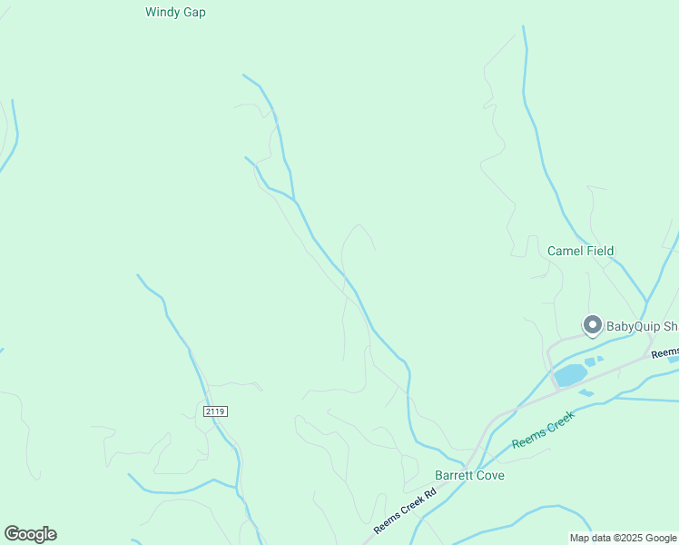 map of restaurants, bars, coffee shops, grocery stores, and more near 18 Hawks Pointe Lane in Weaverville