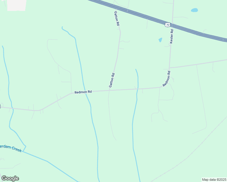 map of restaurants, bars, coffee shops, grocery stores, and more near 697 Gatton Road in Cleveland