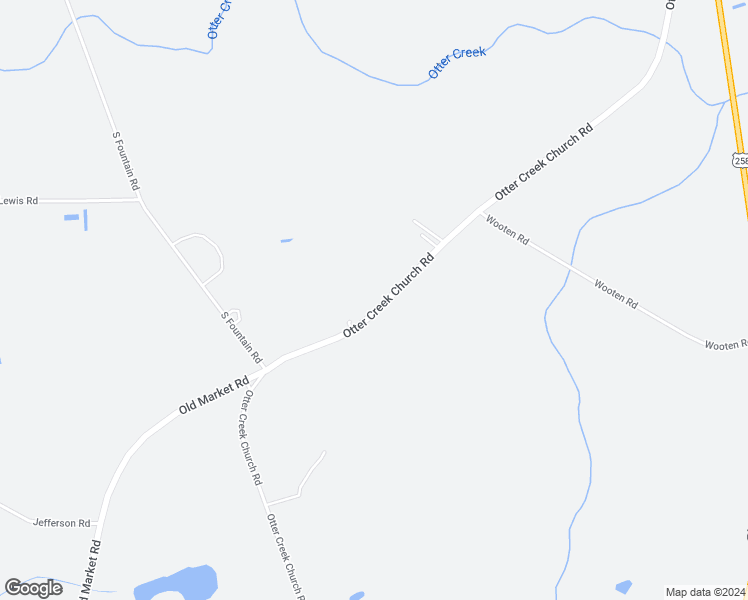 map of restaurants, bars, coffee shops, grocery stores, and more near 1362 Otter Creek Church Road in Macclesfield