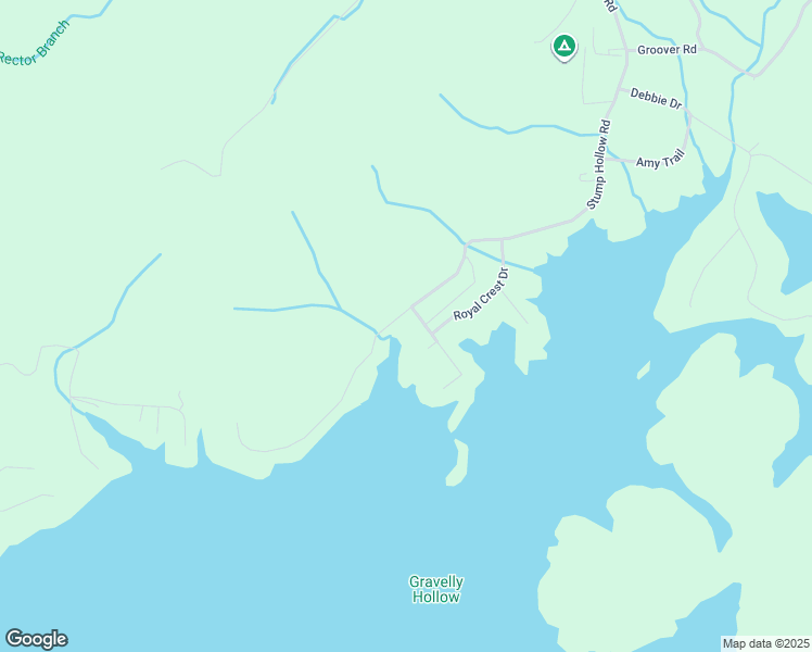 map of restaurants, bars, coffee shops, grocery stores, and more near 109 Royal Crest Drive in Spring City