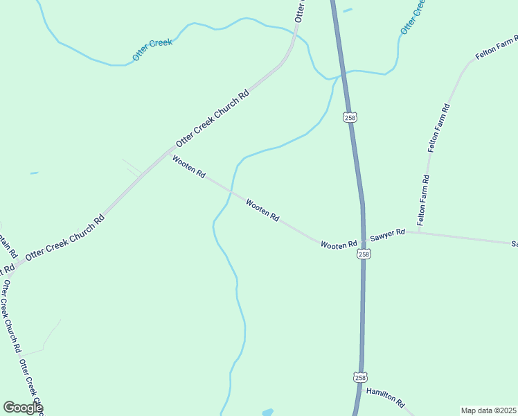map of restaurants, bars, coffee shops, grocery stores, and more near Wooten Road in Edgecombe County