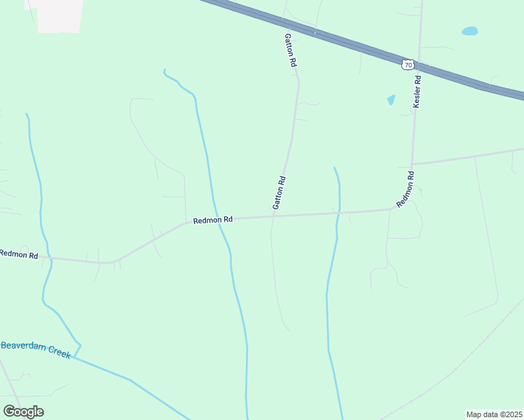 map of restaurants, bars, coffee shops, grocery stores, and more near 697 Gatton Road in Cleveland