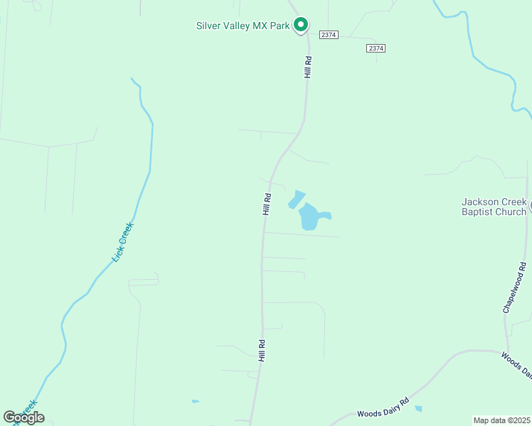 map of restaurants, bars, coffee shops, grocery stores, and more near Hill Road in Davidson County