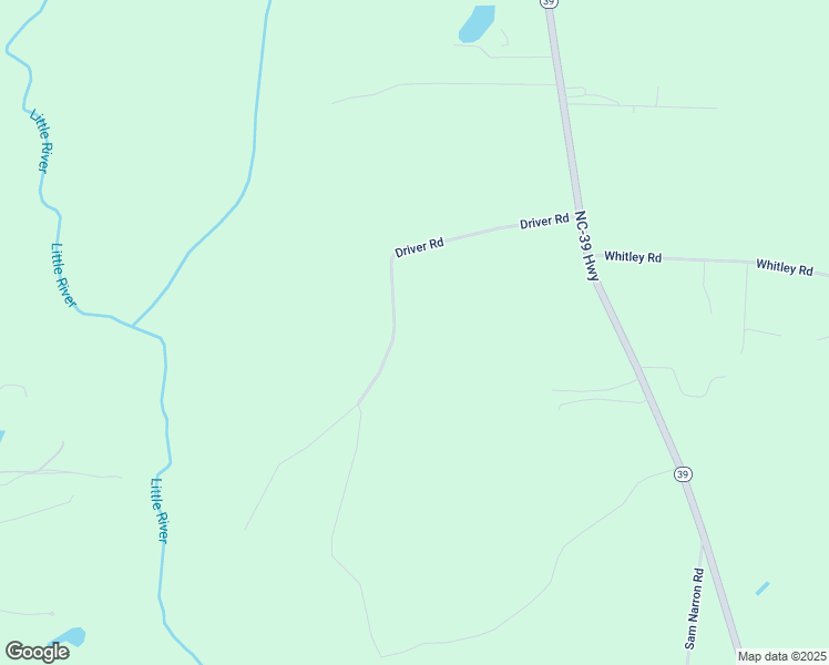 map of restaurants, bars, coffee shops, grocery stores, and more near 445 Driver Road in Middlesex