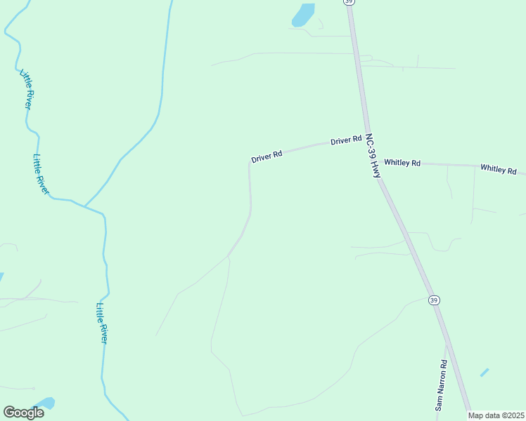 map of restaurants, bars, coffee shops, grocery stores, and more near 445 Driver Road in Middlesex