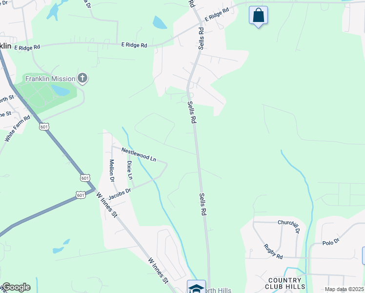 map of restaurants, bars, coffee shops, grocery stores, and more near 130 Greenway Drive in Salisbury