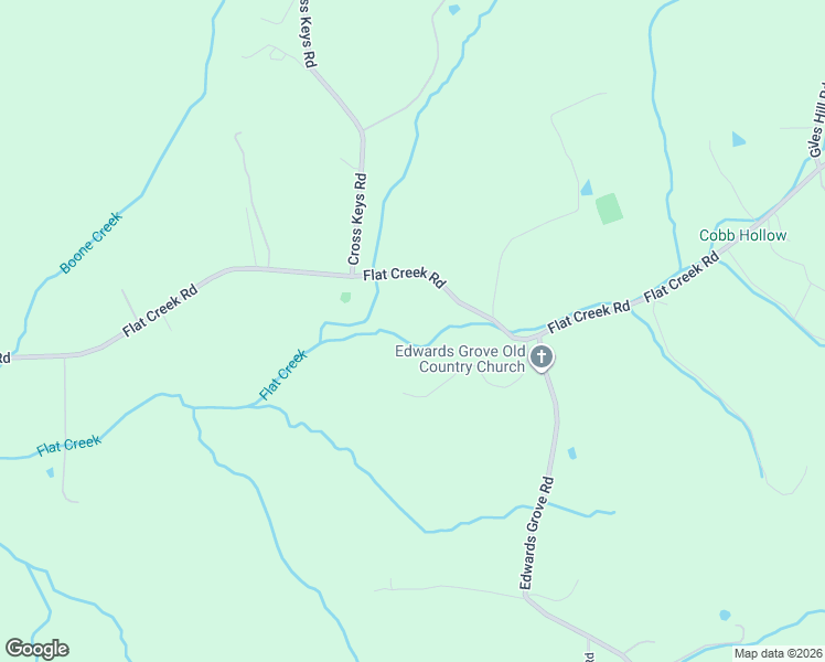 map of restaurants, bars, coffee shops, grocery stores, and more near 6835 Flat Creek Road in College Grove