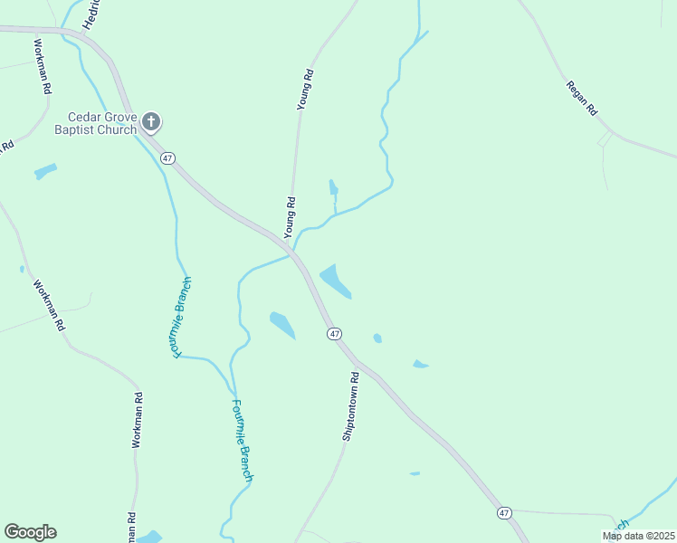 map of restaurants, bars, coffee shops, grocery stores, and more near North Carolina 47 in Lexington