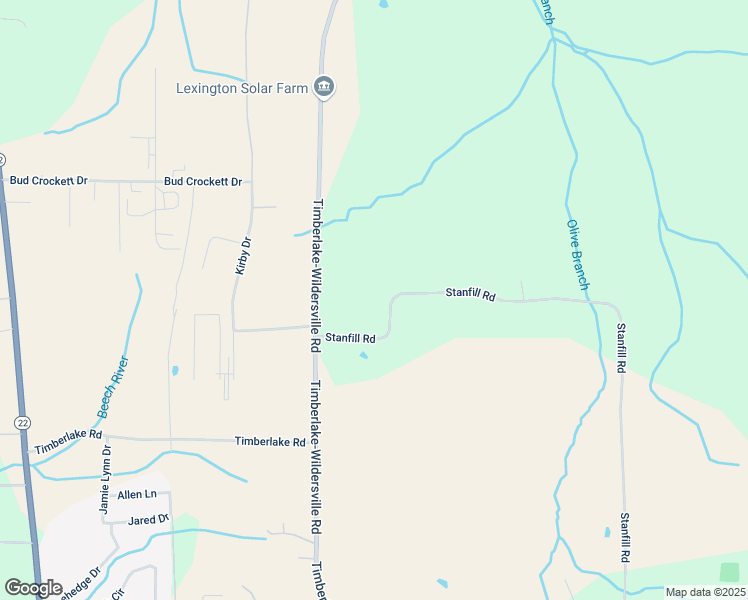 map of restaurants, bars, coffee shops, grocery stores, and more near 1600 Stanfill Road in Lexington