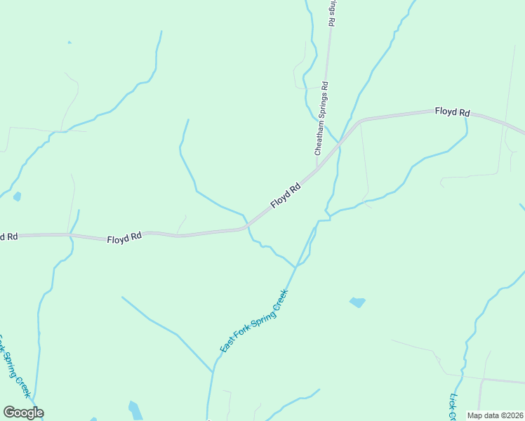 map of restaurants, bars, coffee shops, grocery stores, and more near 2338-2974 Floyd Road in Eagleville