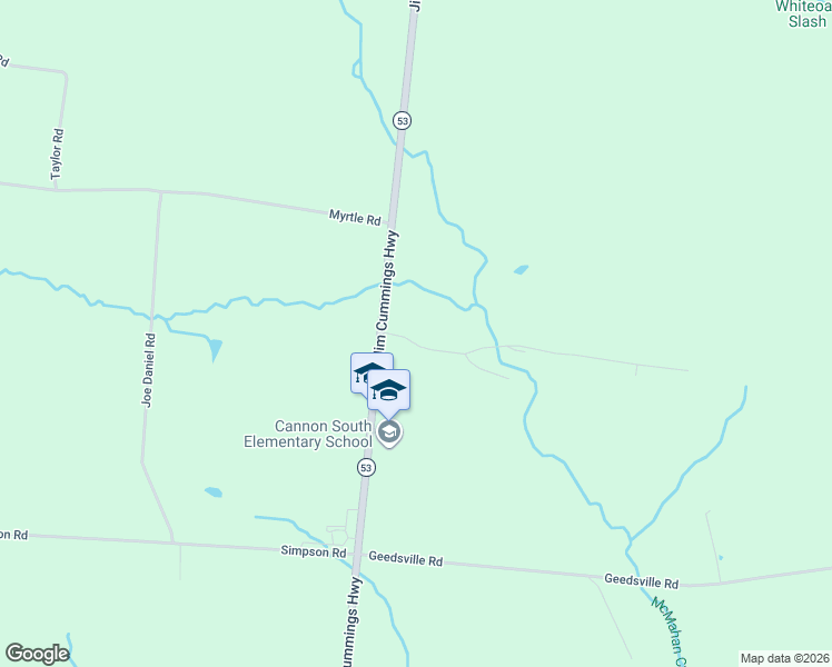map of restaurants, bars, coffee shops, grocery stores, and more near 69 Heather Heights in Bradyville