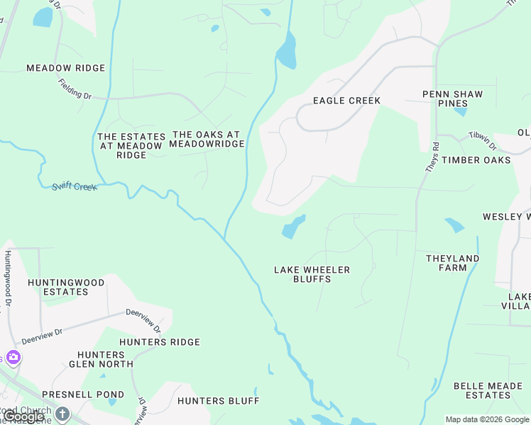 map of restaurants, bars, coffee shops, grocery stores, and more near 2333 Sanctuary Drive in Raleigh
