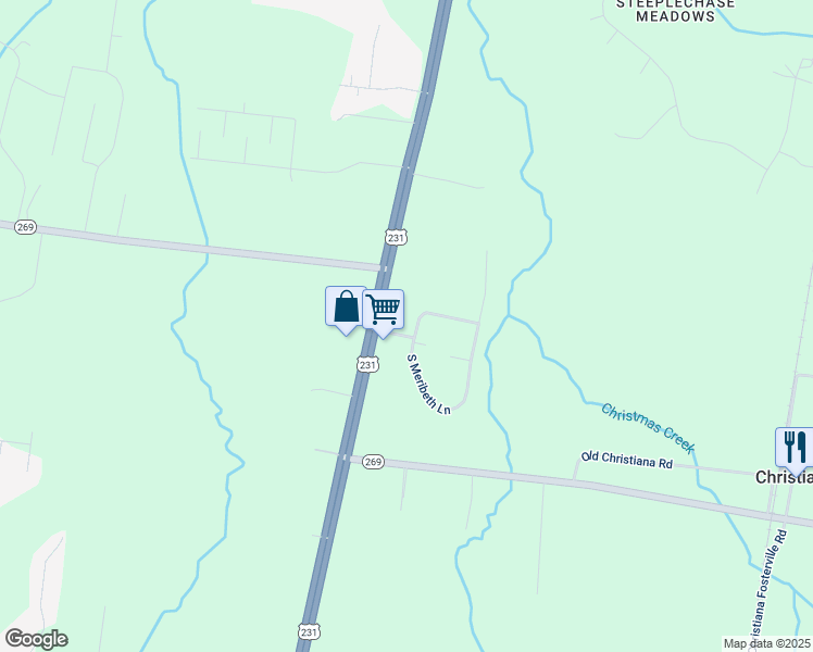 193 North Meribeth Lane, Christiana TN Walk Score