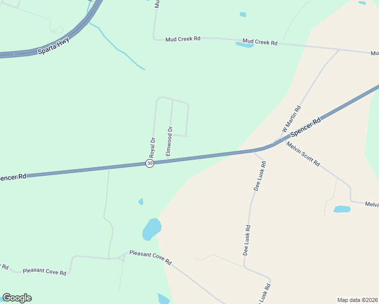 map of restaurants, bars, coffee shops, grocery stores, and more near 2633 Spencer Road in Bone Cave