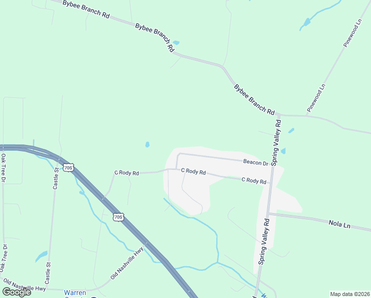 map of restaurants, bars, coffee shops, grocery stores, and more near 434 Beacon Drive in McMinnville