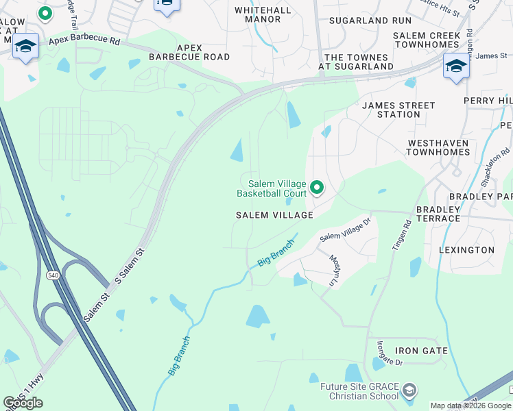 map of restaurants, bars, coffee shops, grocery stores, and more near in Apex