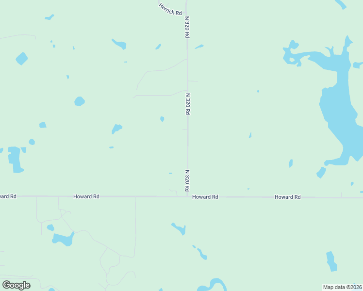 map of restaurants, bars, coffee shops, grocery stores, and more near 4911 North 320 Road in Morris