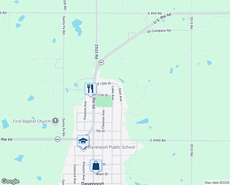 map of restaurants, bars, coffee shops, grocery stores, and more near 1108 Lake Avenue in Chandler