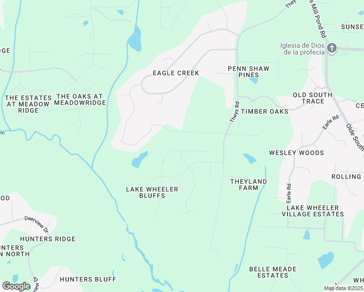 map of restaurants, bars, coffee shops, grocery stores, and more near 2328 Toll Mill Court in Raleigh