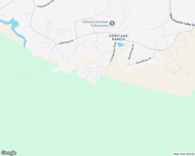 map of restaurants, bars, coffee shops, grocery stores, and more near 5249 Happy Hunting Circle in Paso Robles