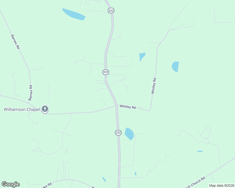 map of restaurants, bars, coffee shops, grocery stores, and more near 10908 North Carolina 222 in Middlesex