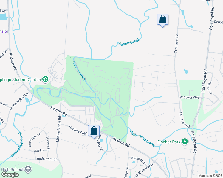 map of restaurants, bars, coffee shops, grocery stores, and more near Unnamed Road in Spring Hill
