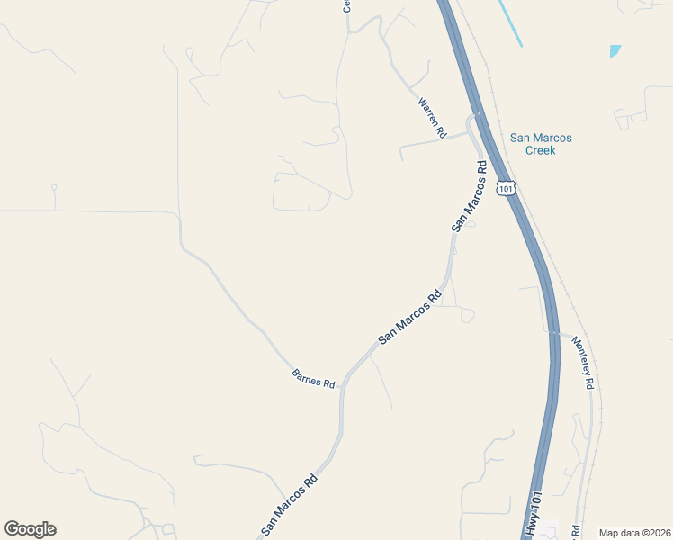 map of restaurants, bars, coffee shops, grocery stores, and more near 390 San Marcos Road in Paso Robles