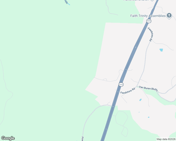 map of restaurants, bars, coffee shops, grocery stores, and more near 142 Mountain Crest Drive in Spencer