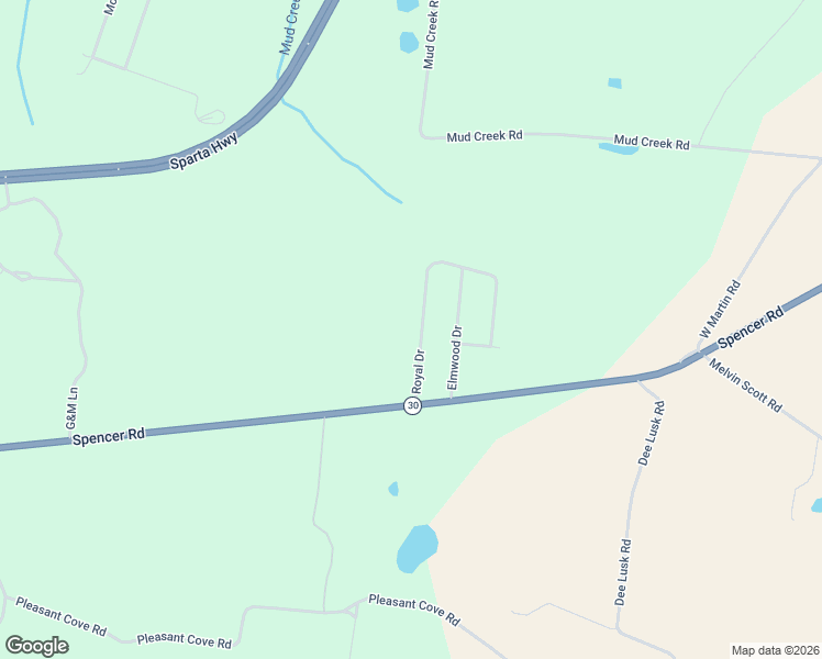 map of restaurants, bars, coffee shops, grocery stores, and more near 163 Royal Drive in Rock Island