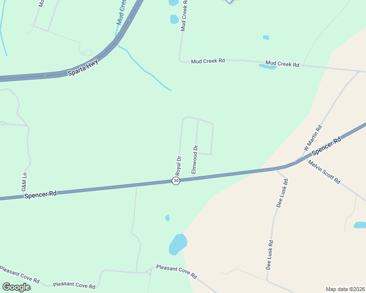 map of restaurants, bars, coffee shops, grocery stores, and more near 168 Royal Drive in Rock Island