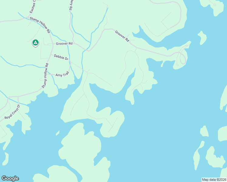 map of restaurants, bars, coffee shops, grocery stores, and more near 338 Key Cove Road in Spring City