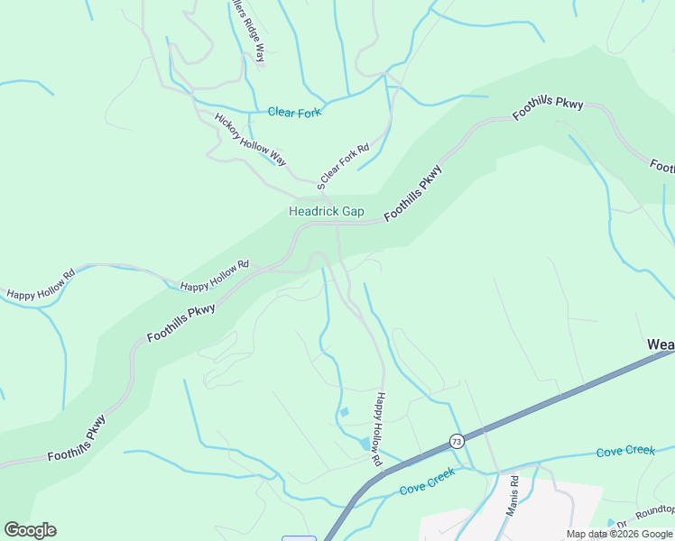 map of restaurants, bars, coffee shops, grocery stores, and more near 3064 South Clear Fork Road in Sevierville