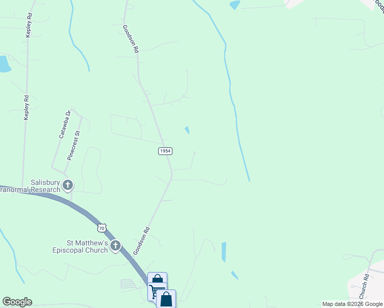 map of restaurants, bars, coffee shops, grocery stores, and more near 290 Ford Road in Salisbury