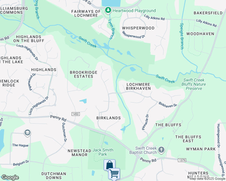 map of restaurants, bars, coffee shops, grocery stores, and more near 120 Braelands Drive in Cary