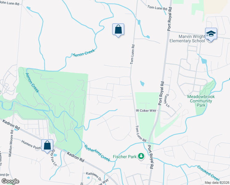 map of restaurants, bars, coffee shops, grocery stores, and more near 425 Irwin Way in Spring Hill