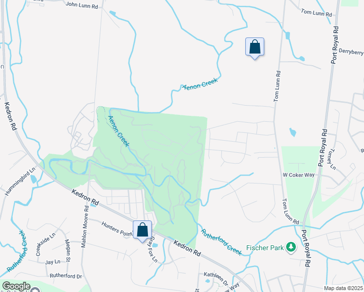 map of restaurants, bars, coffee shops, grocery stores, and more near 4098 Deer Creek Boulevard in Spring Hill