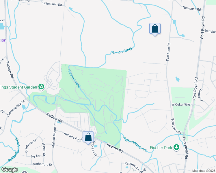 map of restaurants, bars, coffee shops, grocery stores, and more near 4098 Deer Creek Boulevard in Spring Hill
