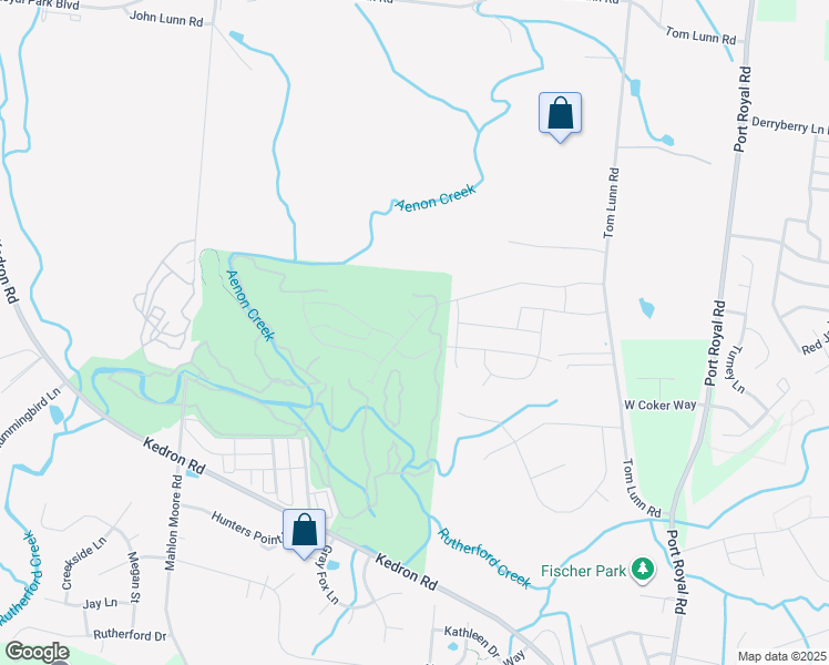 map of restaurants, bars, coffee shops, grocery stores, and more near 4098 Deer Creek Boulevard in Spring Hill